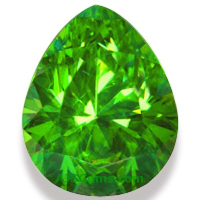 2.21 ct Demantoid Garnet, Russia