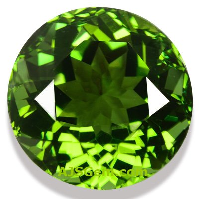 Round Green Tourmaline