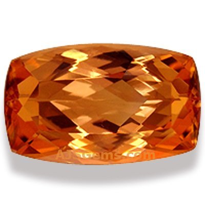 5.51 ct Imperial Topaz Cushion, Brazil