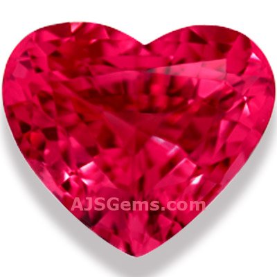 5.91 ct Spinel Heart, Mahenge Tanzania