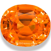 Mandarin Spesartite Garnet 6.65 cts