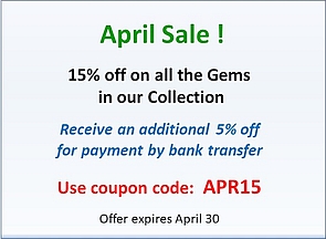 April Promotion 15% off