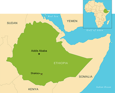 Ethiopia Map