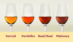 Colors of Madeira Wine