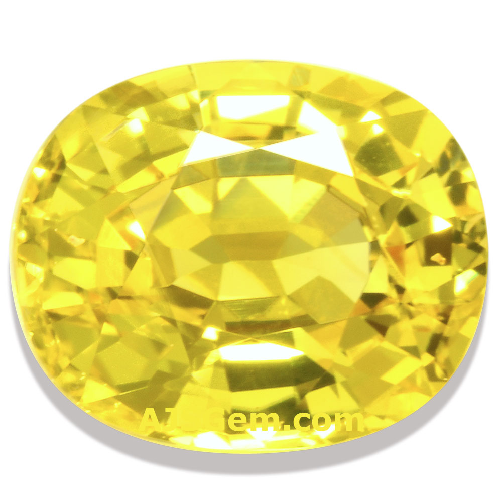 Yellow clearance sapphire color